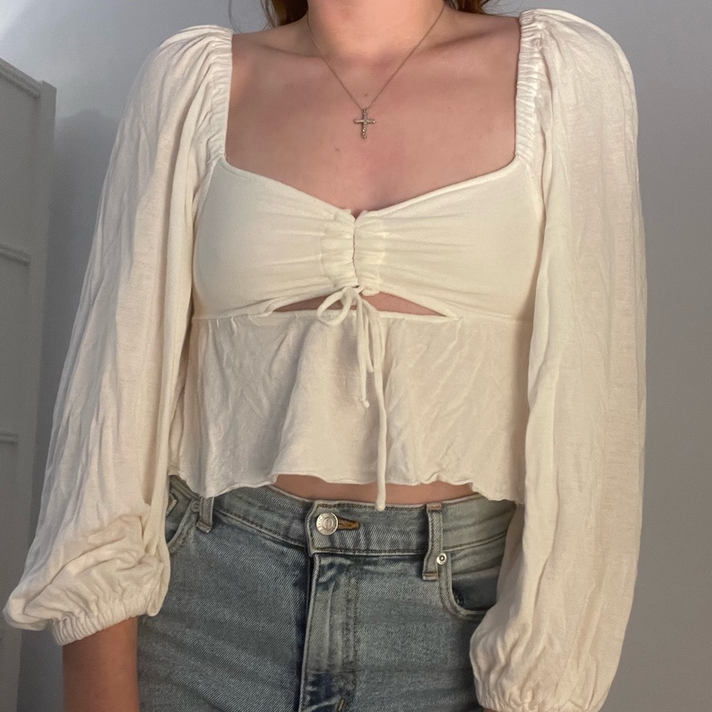 Urban Outfitters white long sleeve